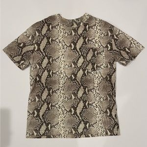 Alexander Wang snake print t-shirt size XS